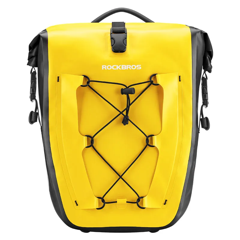 ROCKBROS 32L Waterproof Bike Panniers Durable Spacious Easy to Install