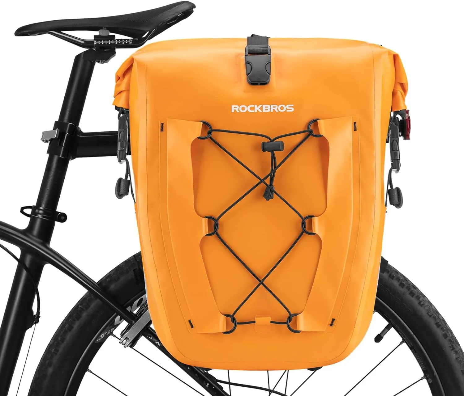 ROCKBROS 32L Waterproof Bike Panniers Durable Spacious Easy to Install