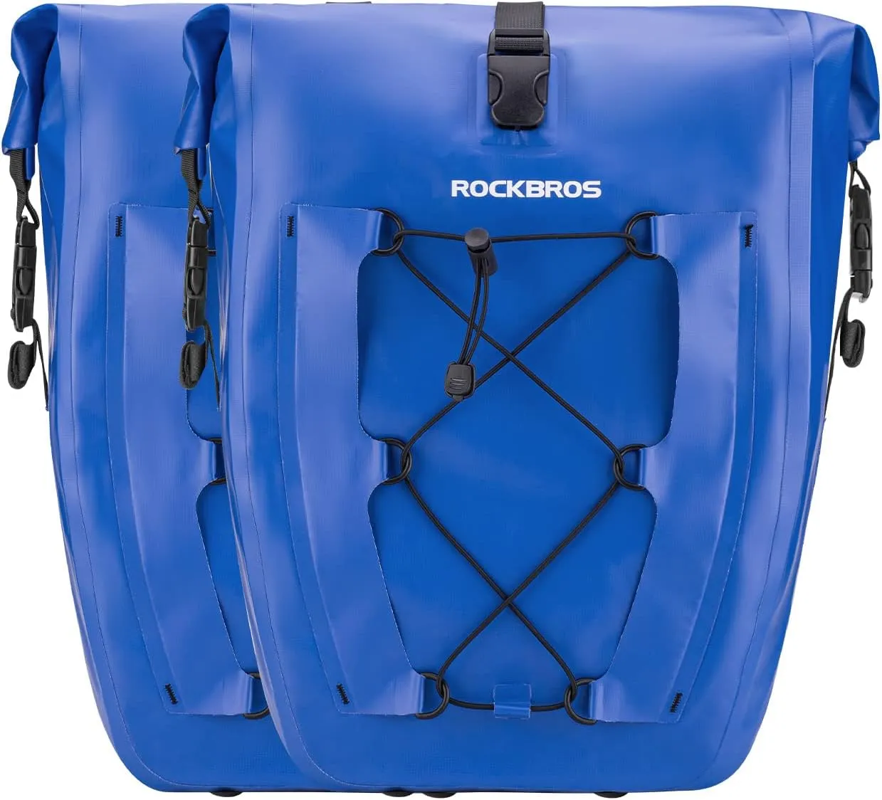 ROCKBROS 32L Waterproof Bike Panniers Durable Spacious Easy to Install