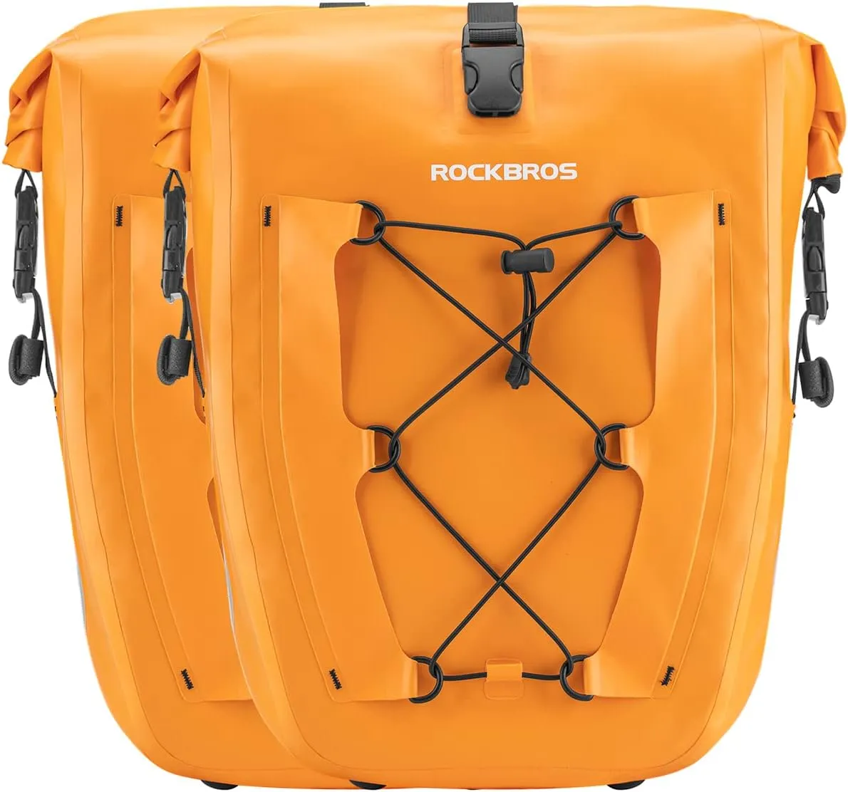 ROCKBROS 32L Waterproof Bike Panniers Durable Spacious Easy to Install