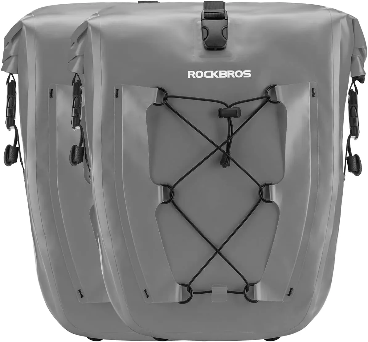 ROCKBROS 32L Waterproof Bike Panniers Durable Spacious Easy to Install