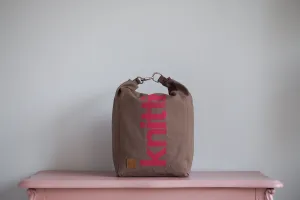 Roll & Stroll Bag - Saddle - printed