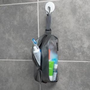 Runoff Waterproof Toiletry Bag - Black