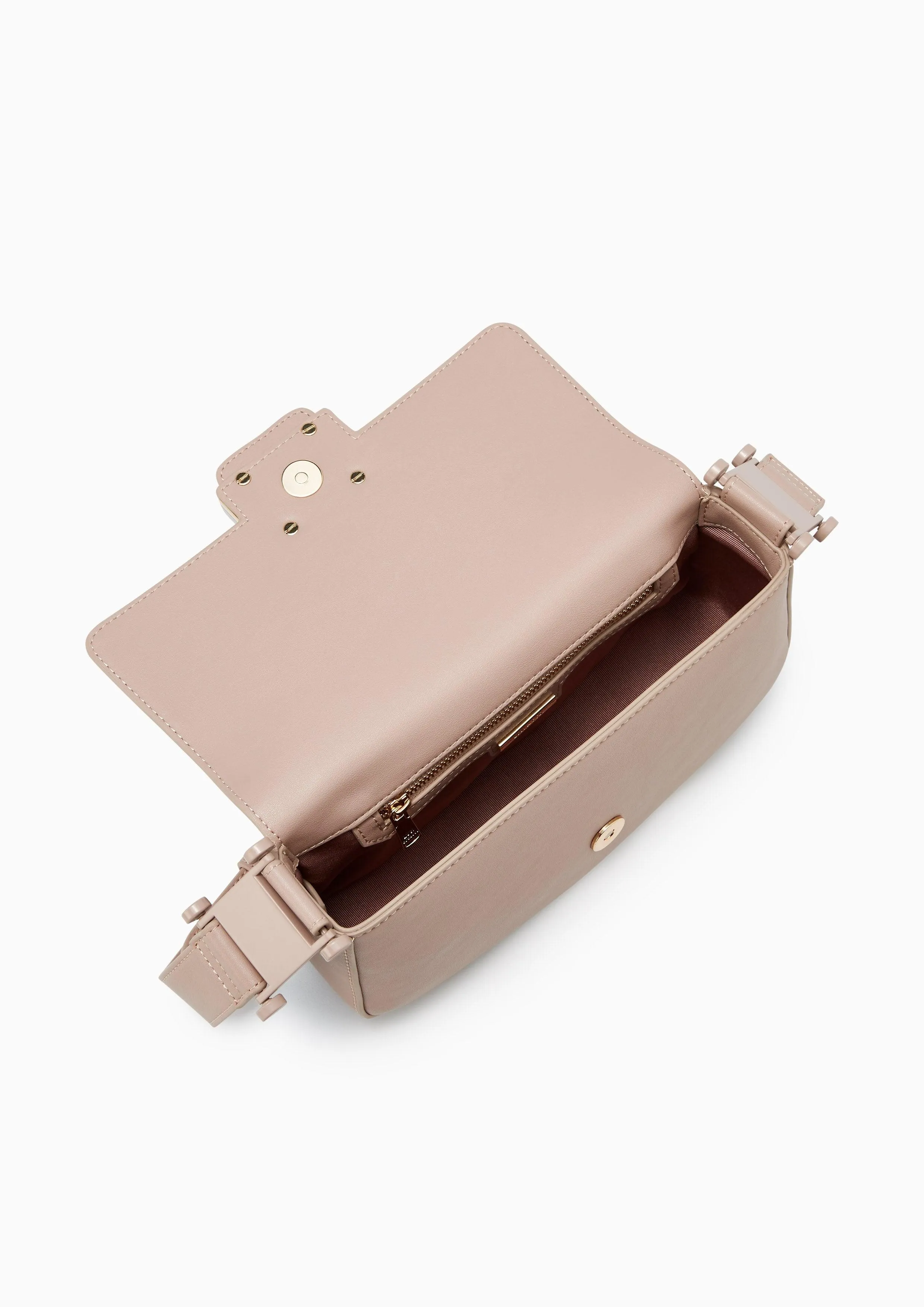 Shelly Shoulder Flap Bag Pink