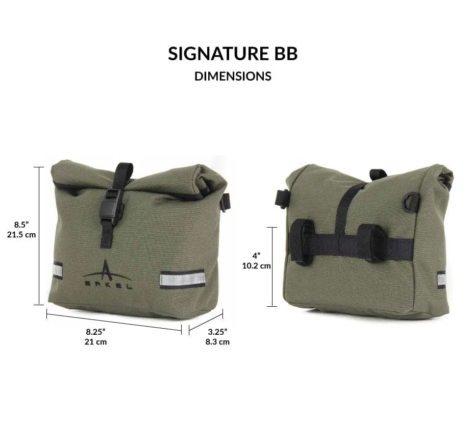 Signature BB - Waterproof Handlebar Bag - 2023 edition