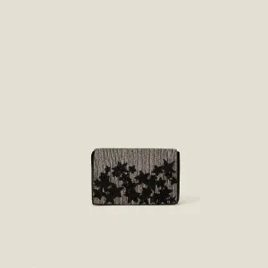Silver Embellished Star Clutch Bag
