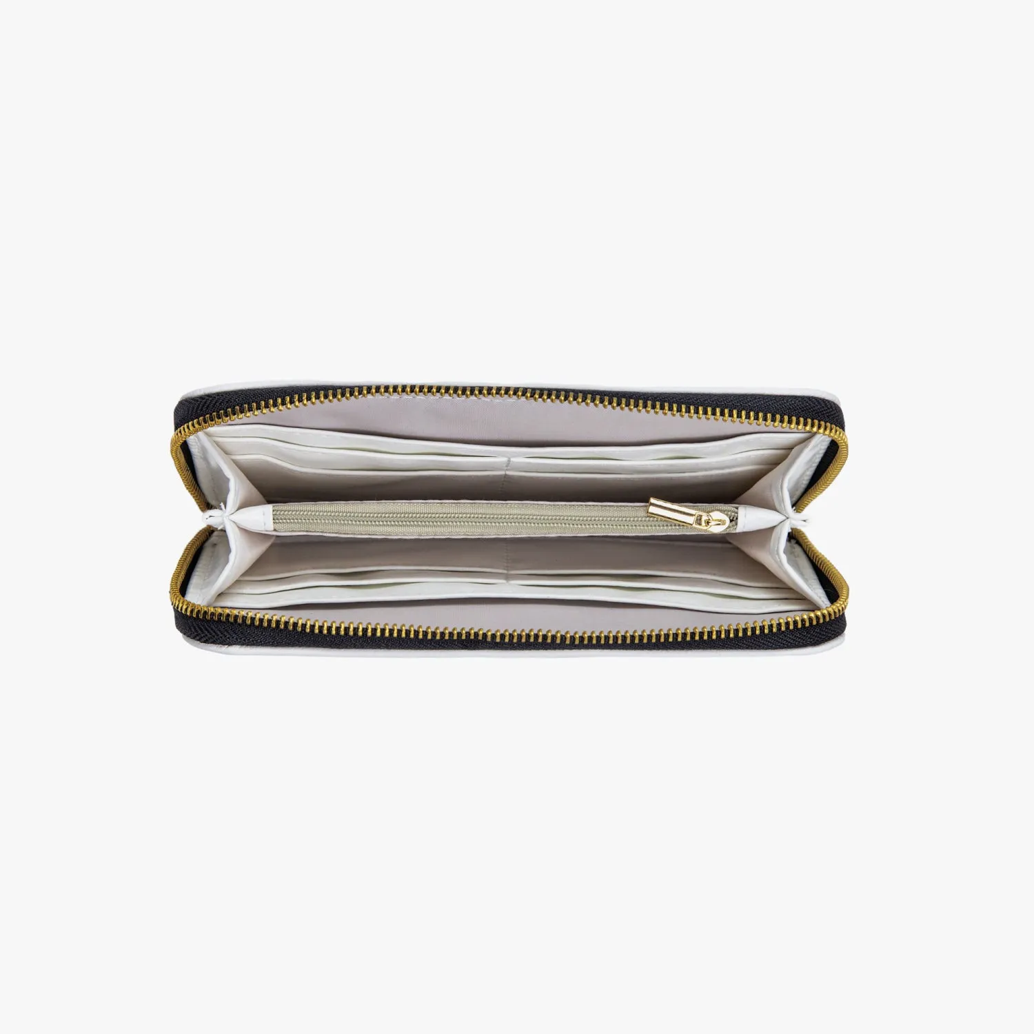 Spring Breeze  PU Leather Strap Zipper Wallet