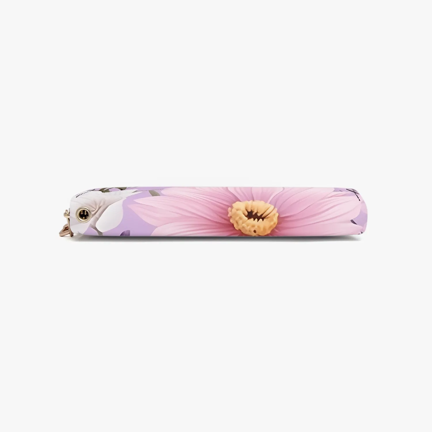 Spring Breeze  PU Leather Strap Zipper Wallet