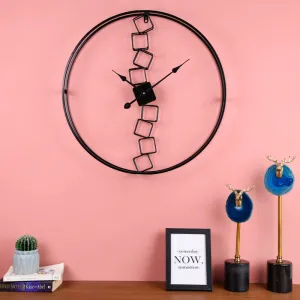 Stacked Blocks Stylish Wall Clock
