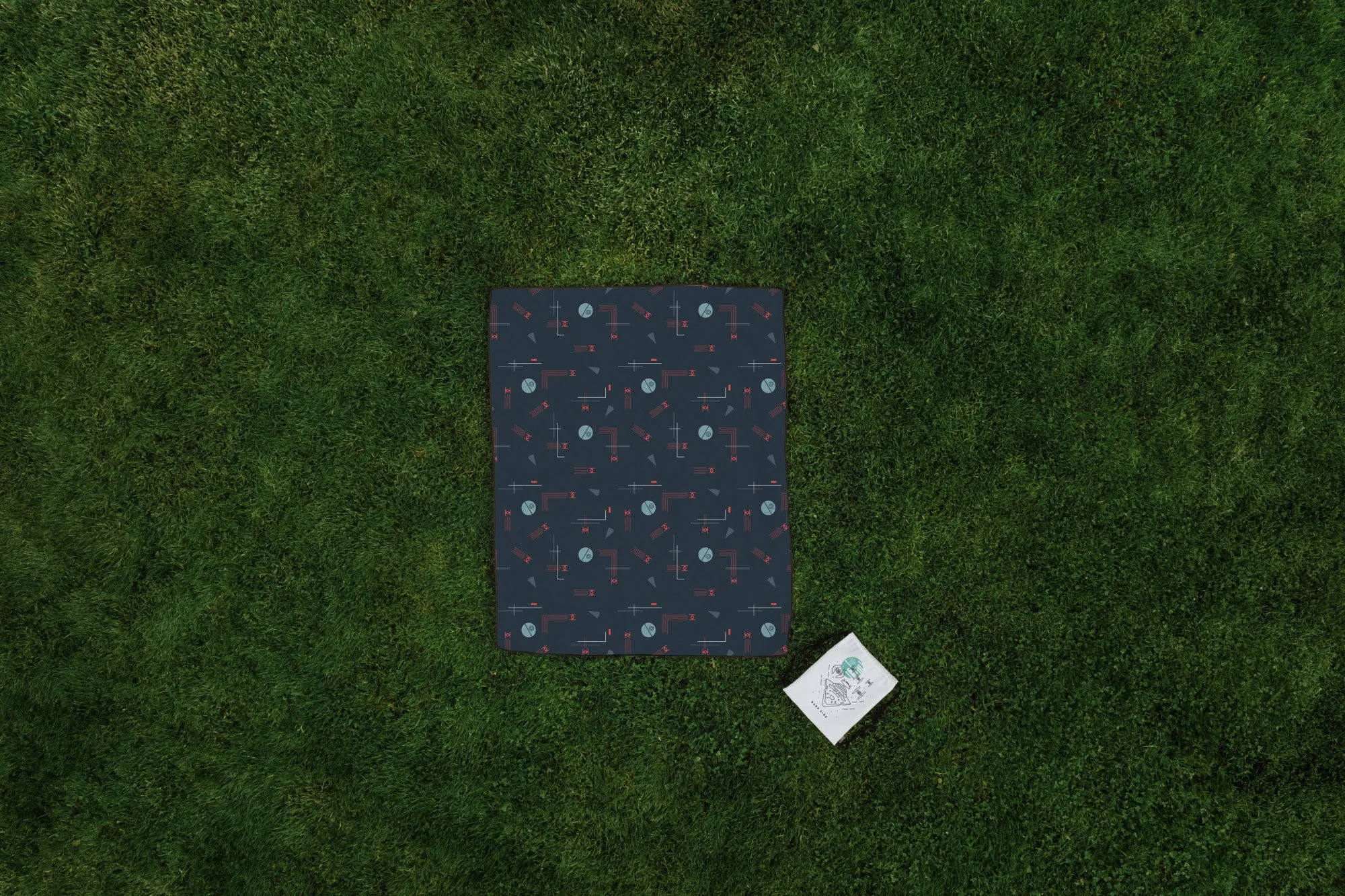 Star Wars Death Star - Impresa Picnic Blanket