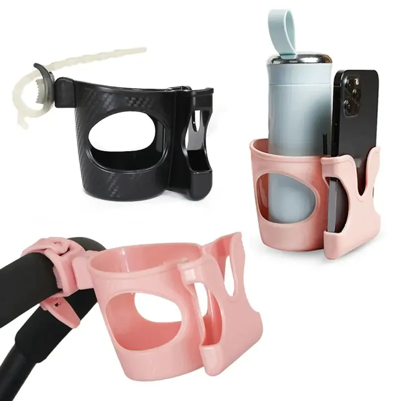 Stroller Cup & Phone Holder: Multi-Functional Accessory