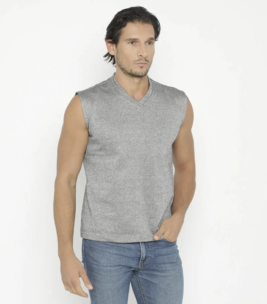 STYLISH ARMOR V Neck Sleeveless Top
