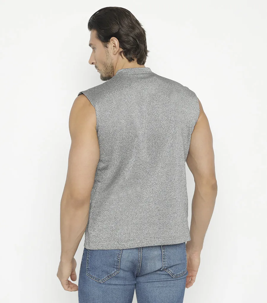 STYLISH ARMOR V Neck Sleeveless Top