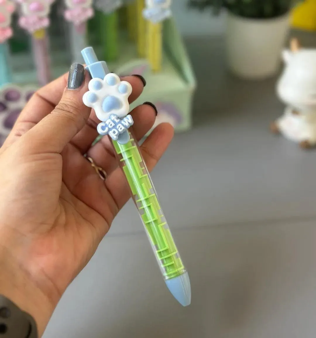 Stylish Cat Paw Mechanical Pen