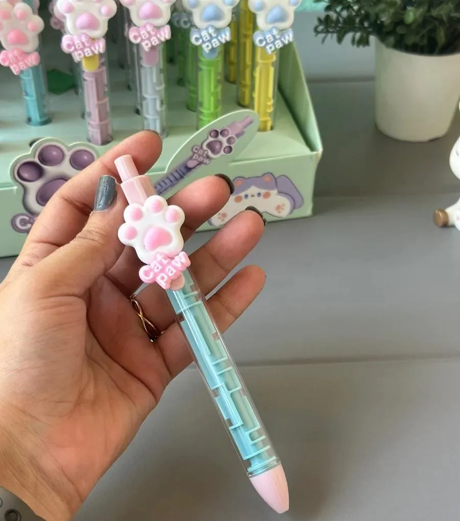 Stylish Cat Paw Mechanical Pen