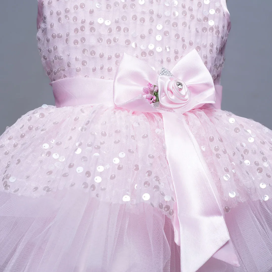 Stylish Multi Layered Frock for Girls