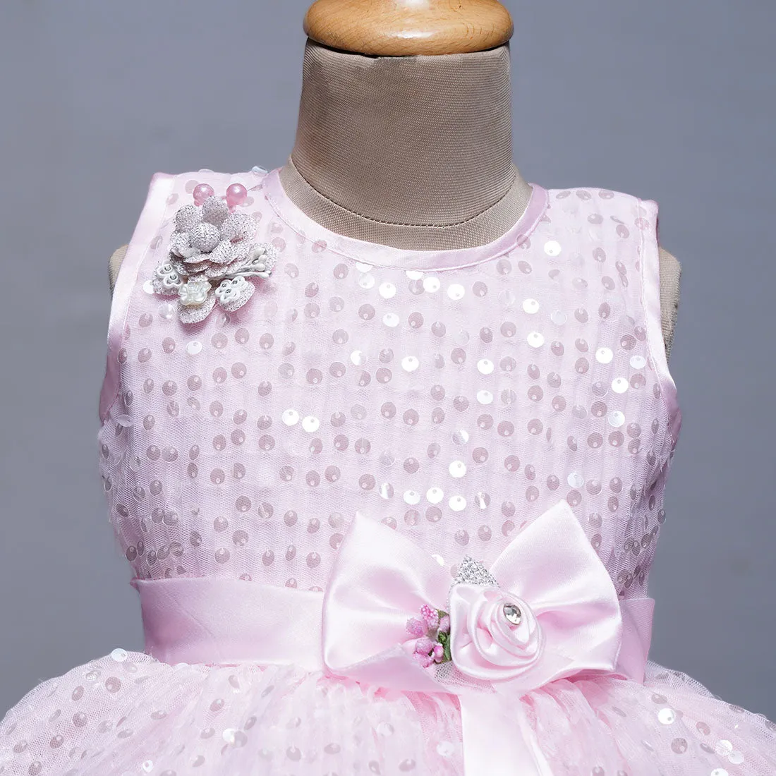 Stylish Multi Layered Frock for Girls