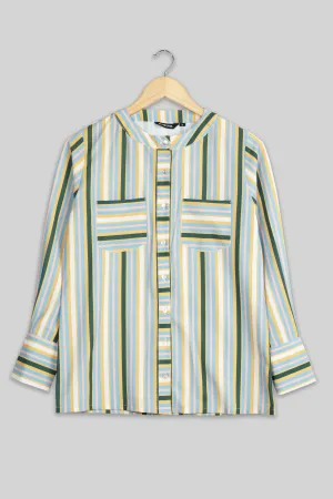 Stylish Stripes Shirt For Women