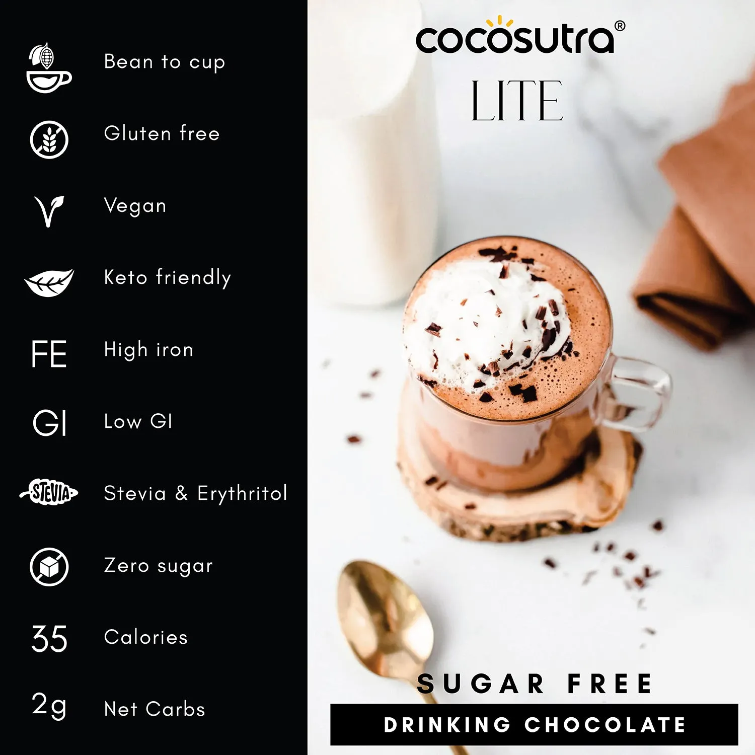 Sugar Free Functional Drinking Chocolate Hamper