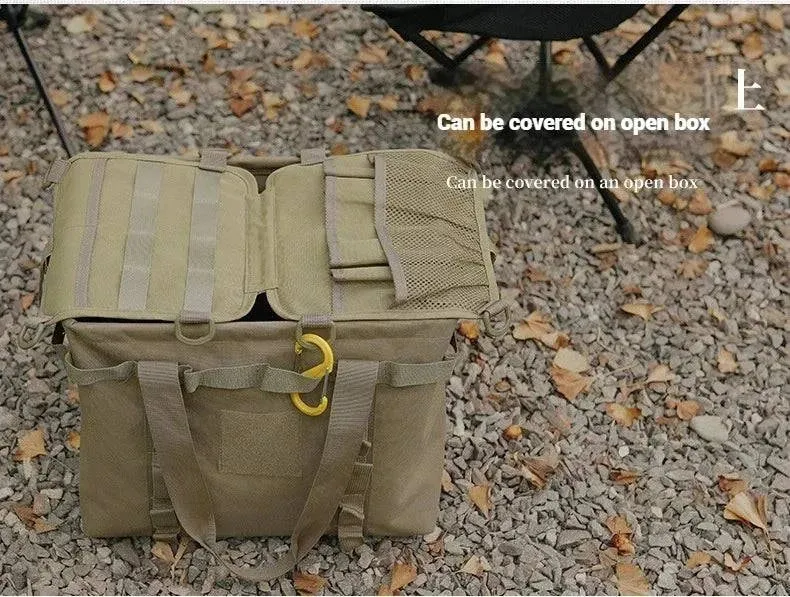 SUNDICK Outdoor Camping Storage Bag Hanging Storage Bag Side Storage Bag Oxford Cloth Thickened Multi Card Slot