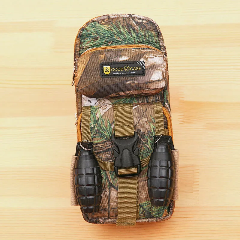 Tactical Large Capacity Pen Pouch Camo Zip Pen Organizer