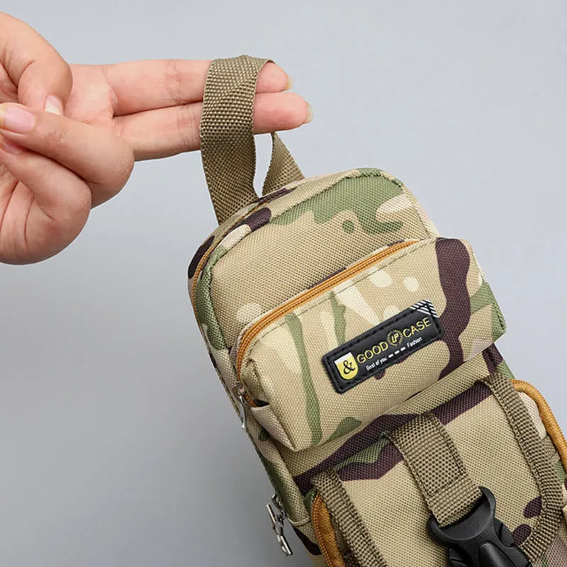 Tactical Large Capacity Pen Pouch Camo Zip Pen Organizer