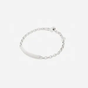 Textured Tag Bracelet