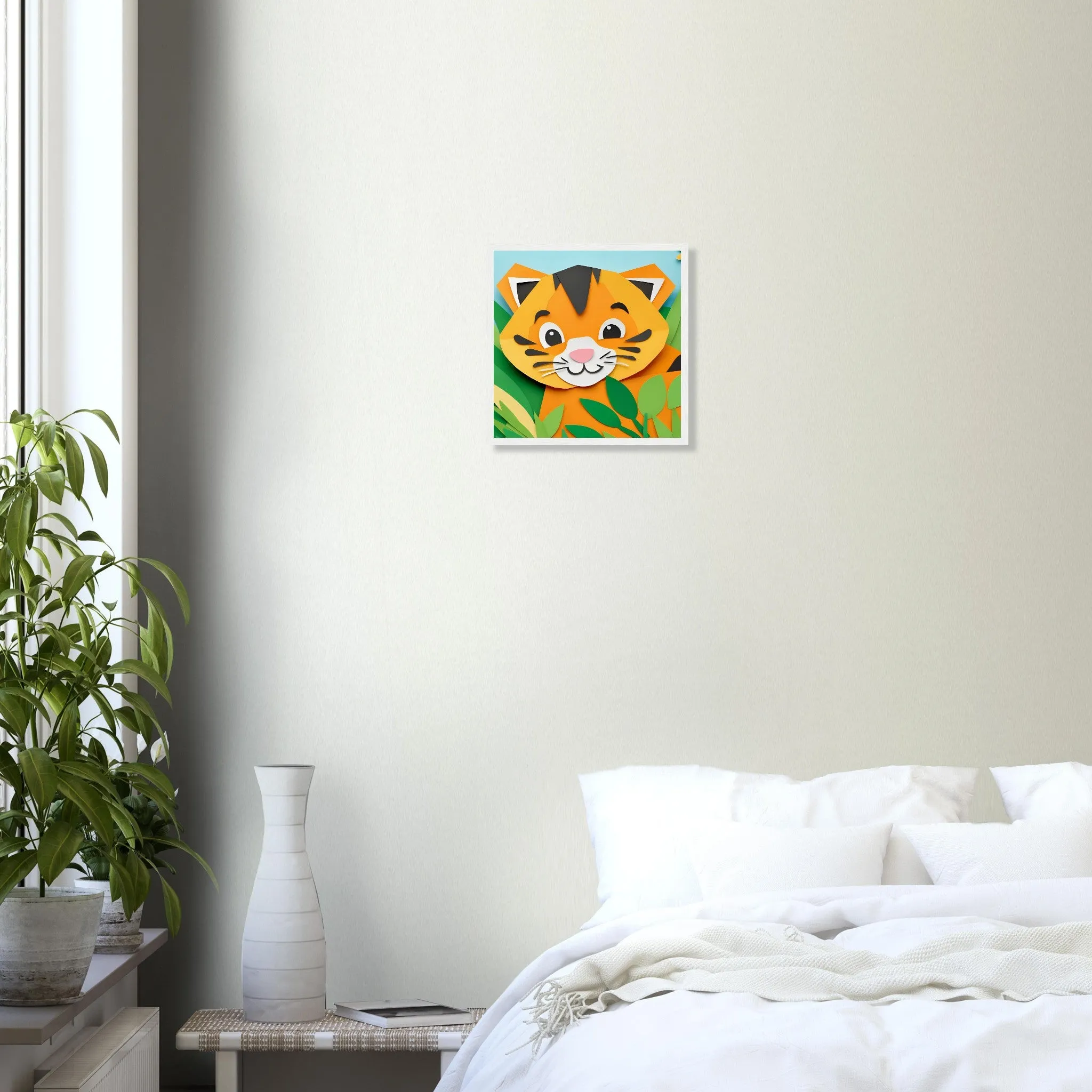 The beauty of paper animal art: Tiger (2 Designs)