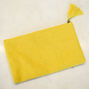 The Royal Standard Jute Cosmetic Bag