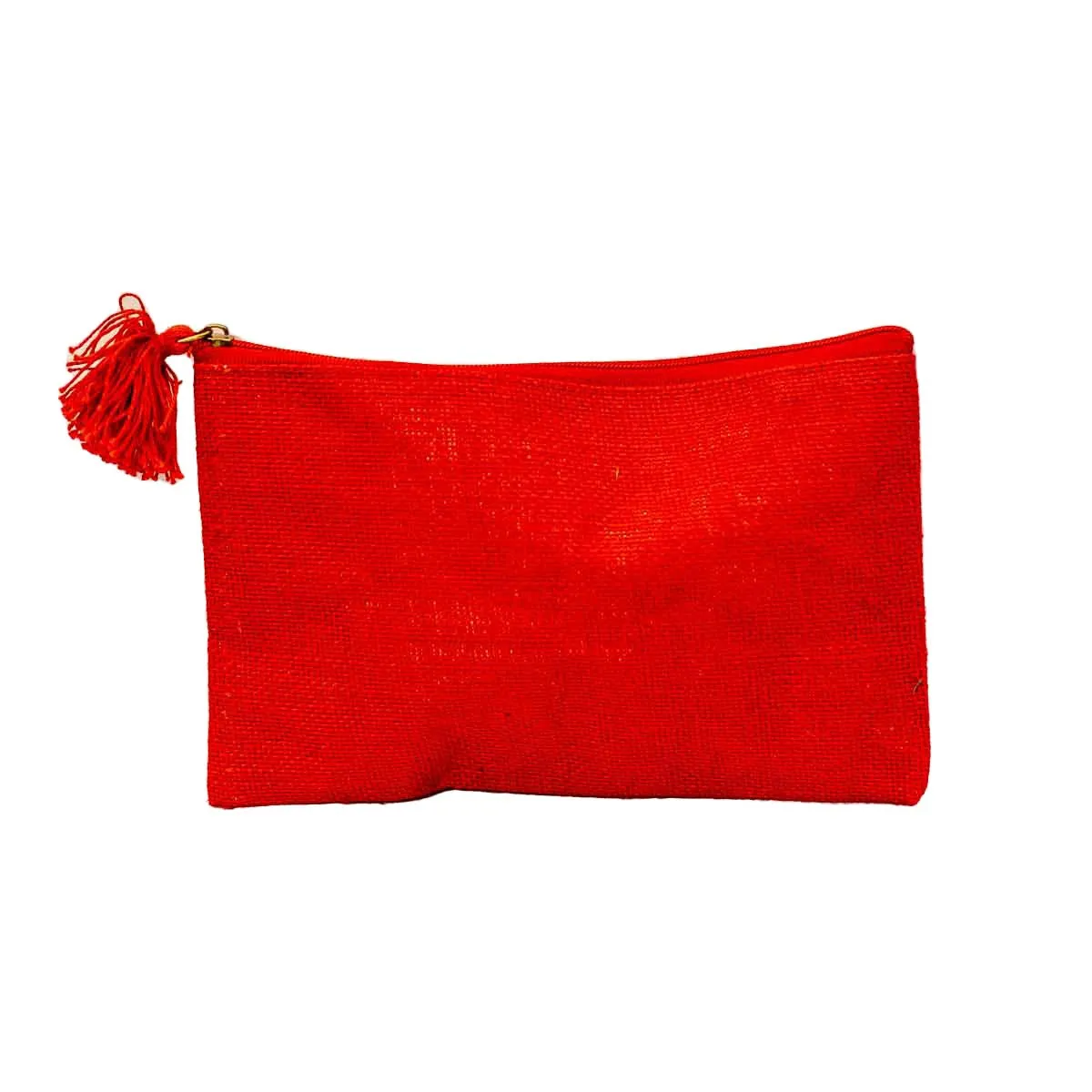 The Royal Standard Jute Cosmetic Bag