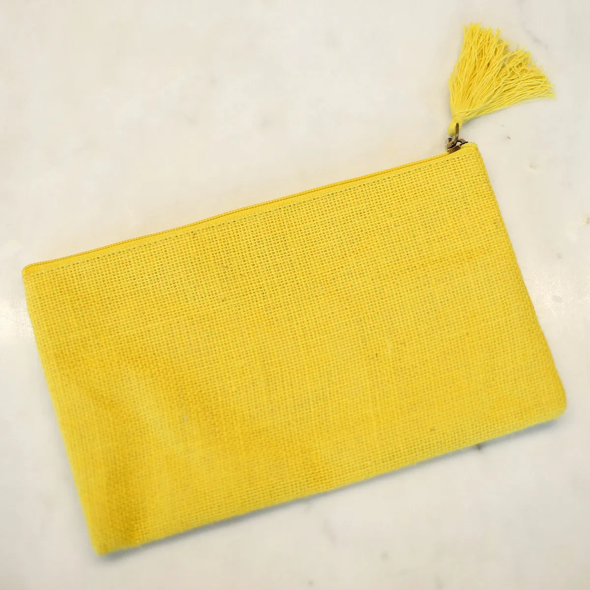 The Royal Standard Jute Cosmetic Bag