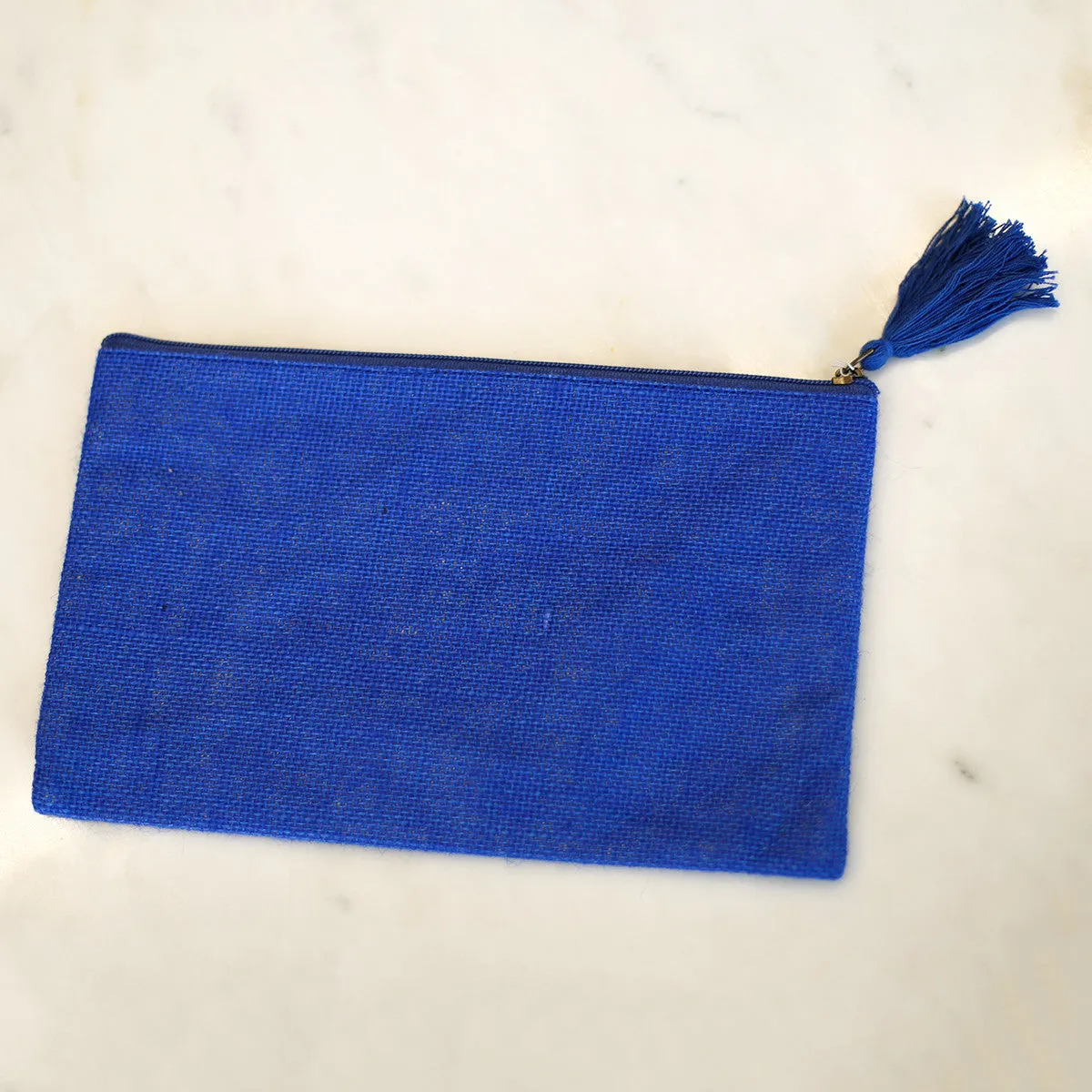 The Royal Standard Jute Cosmetic Bag