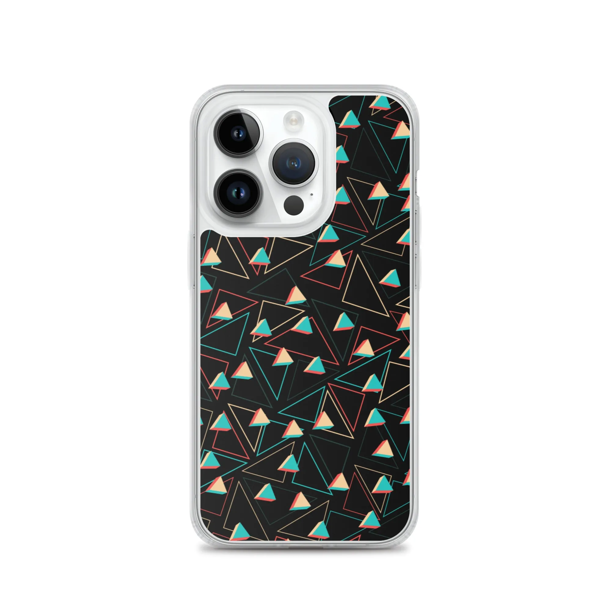 Triangular Candied Black iPhone Case