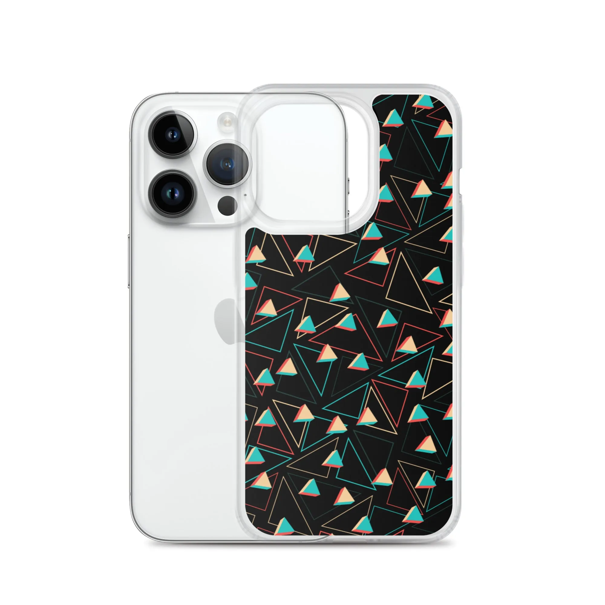 Triangular Candied Black iPhone Case