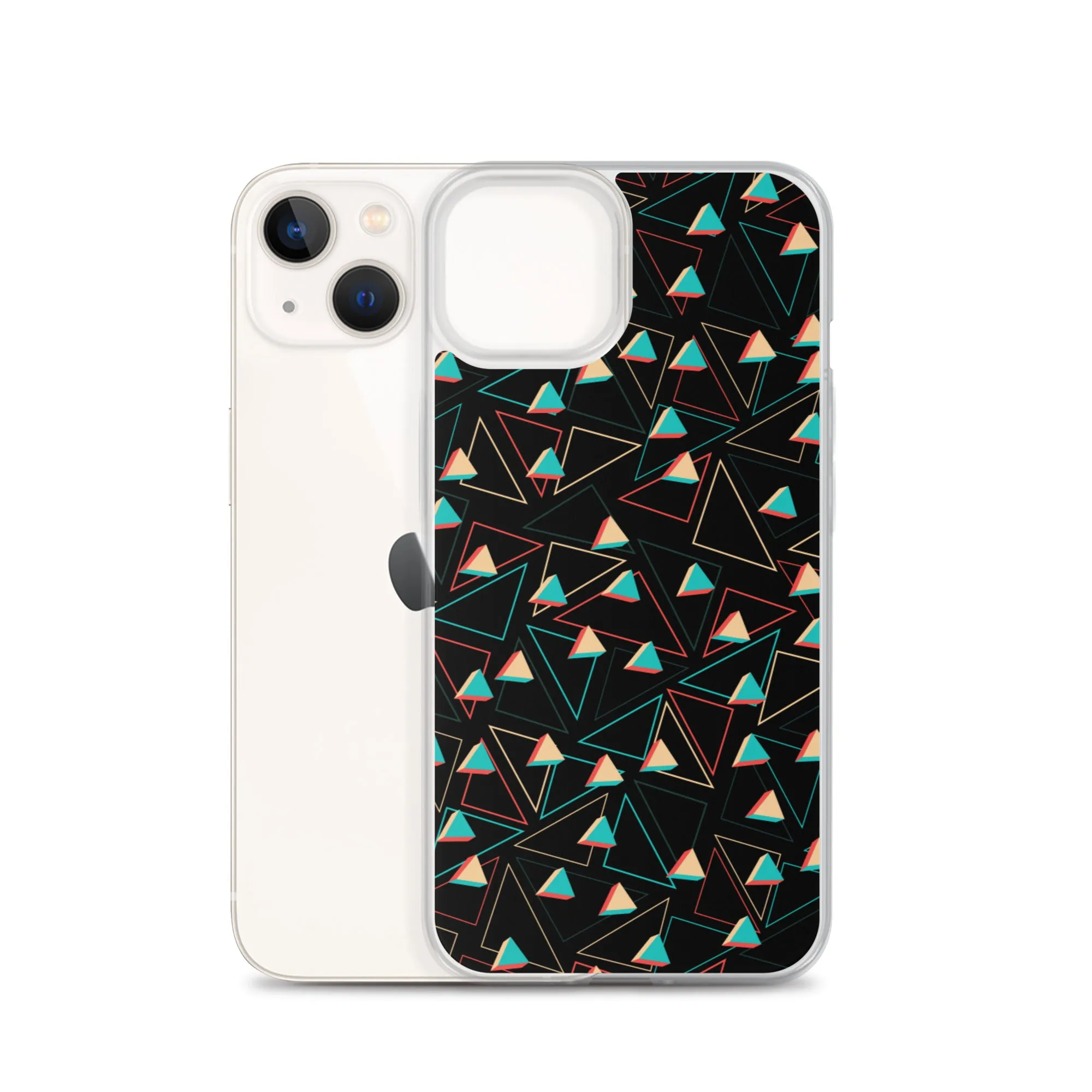 Triangular Candied Black iPhone Case