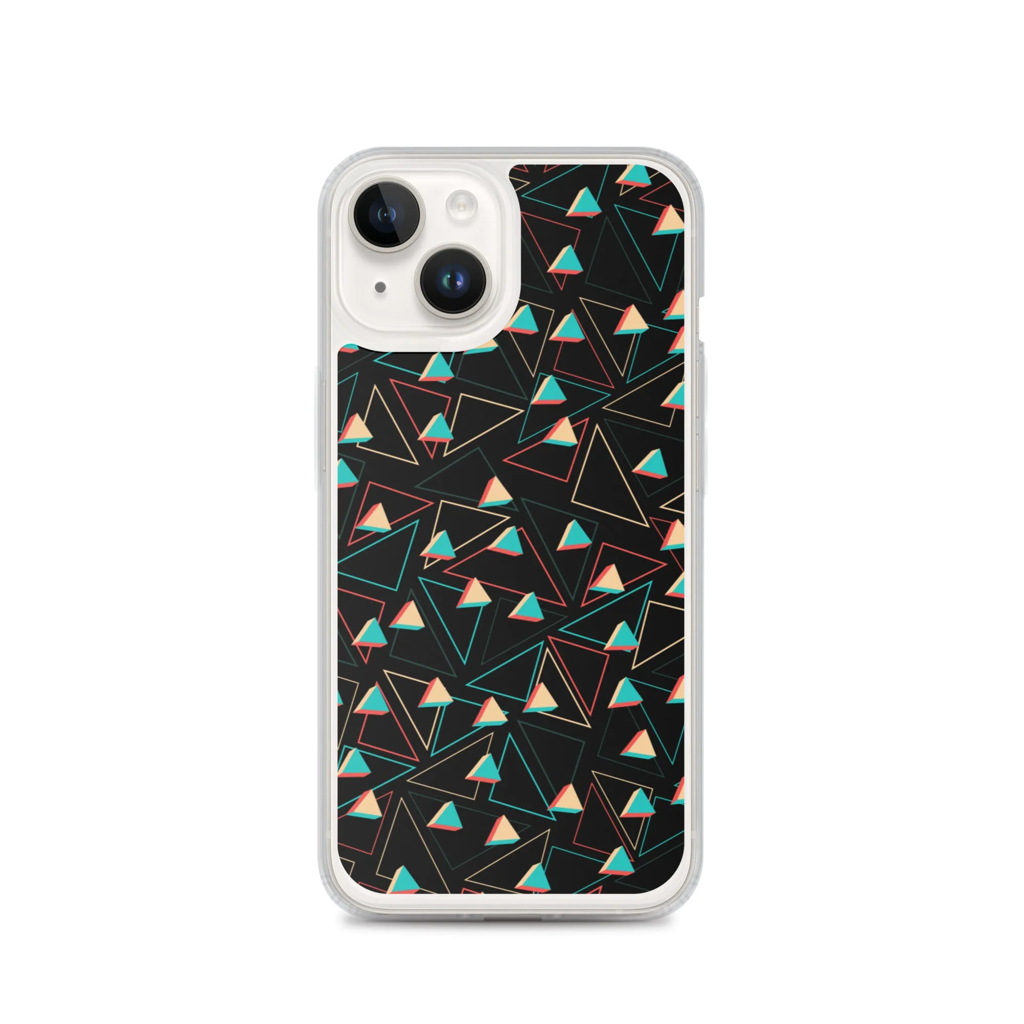 Triangular Candied Black iPhone Case