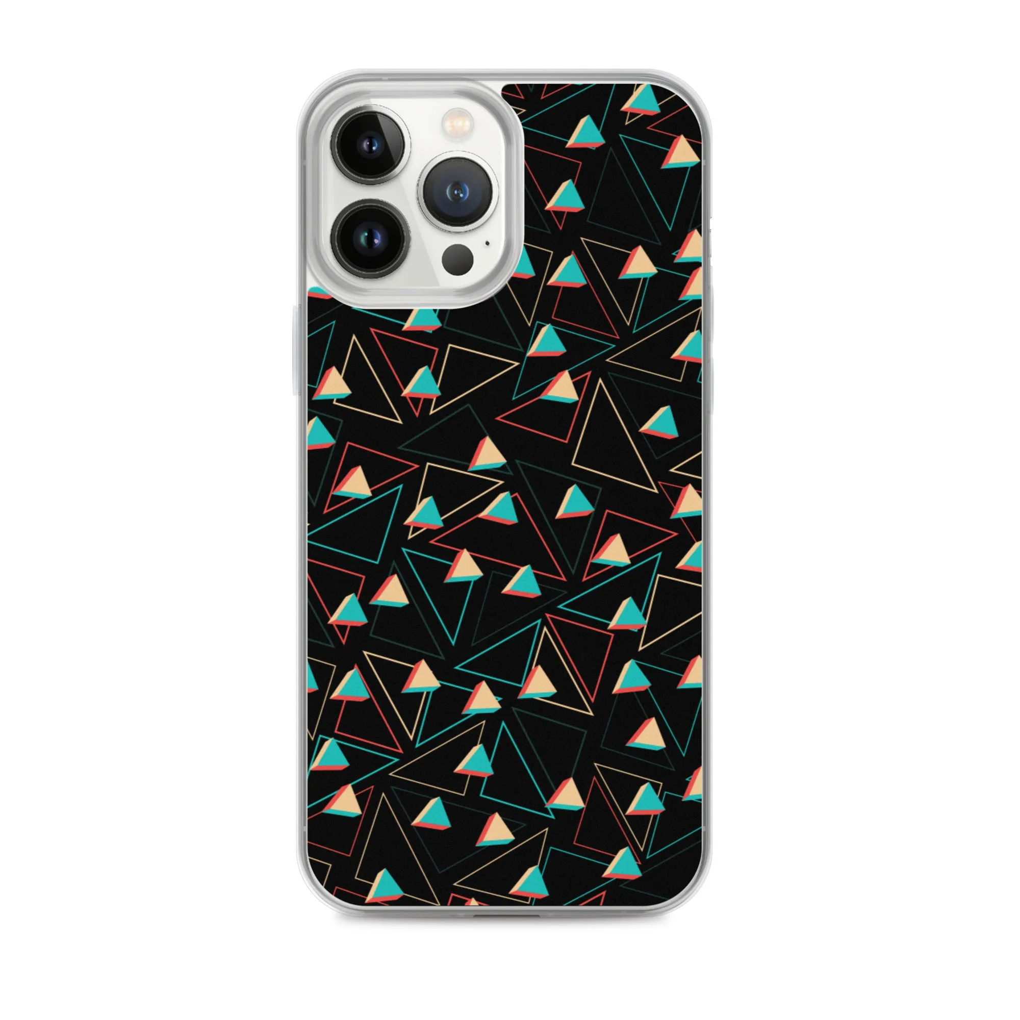Triangular Candied Black iPhone Case