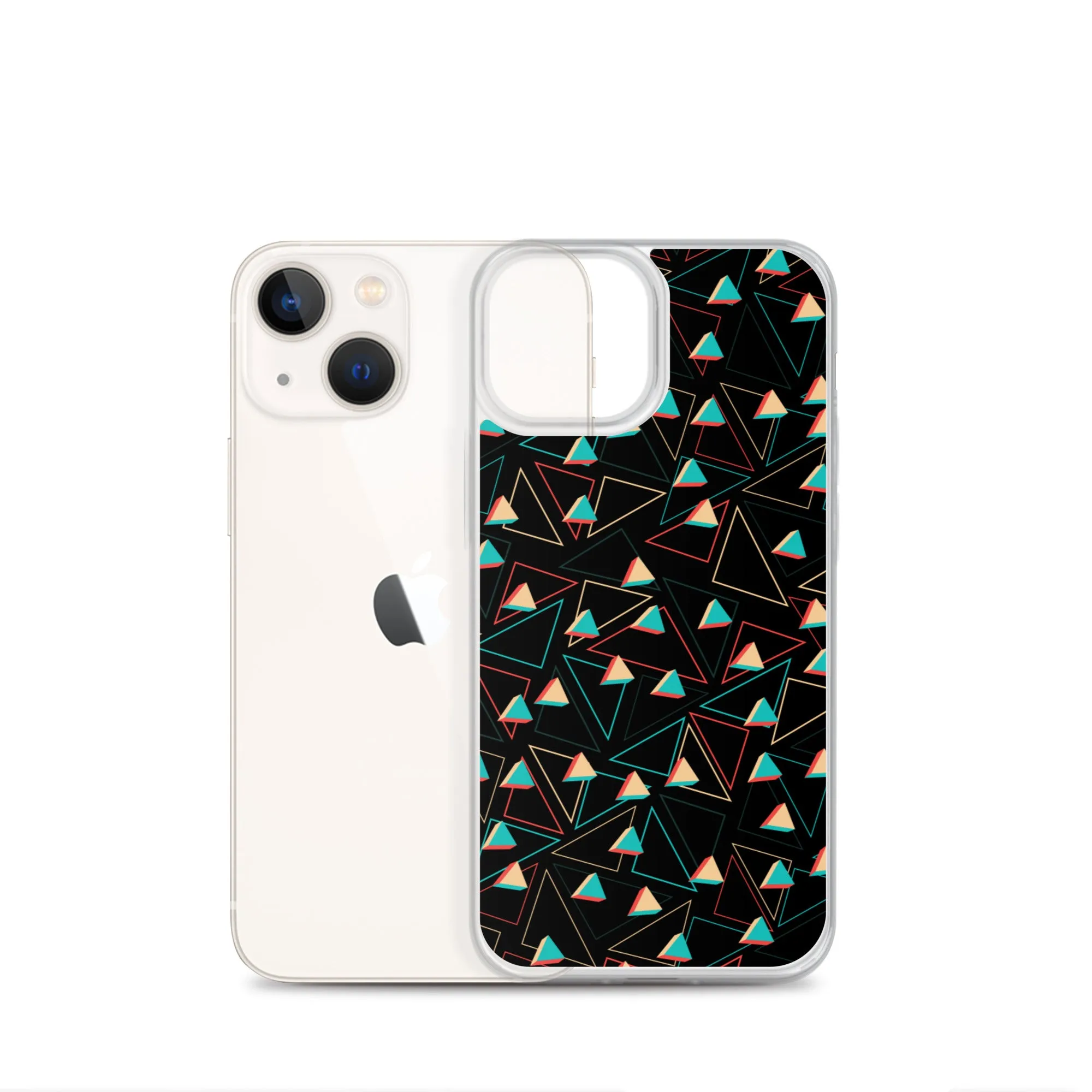 Triangular Candied Black iPhone Case