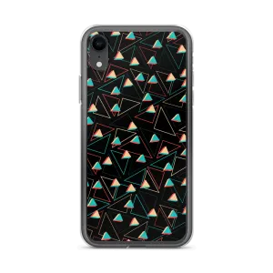 Triangular Candied Black iPhone Case