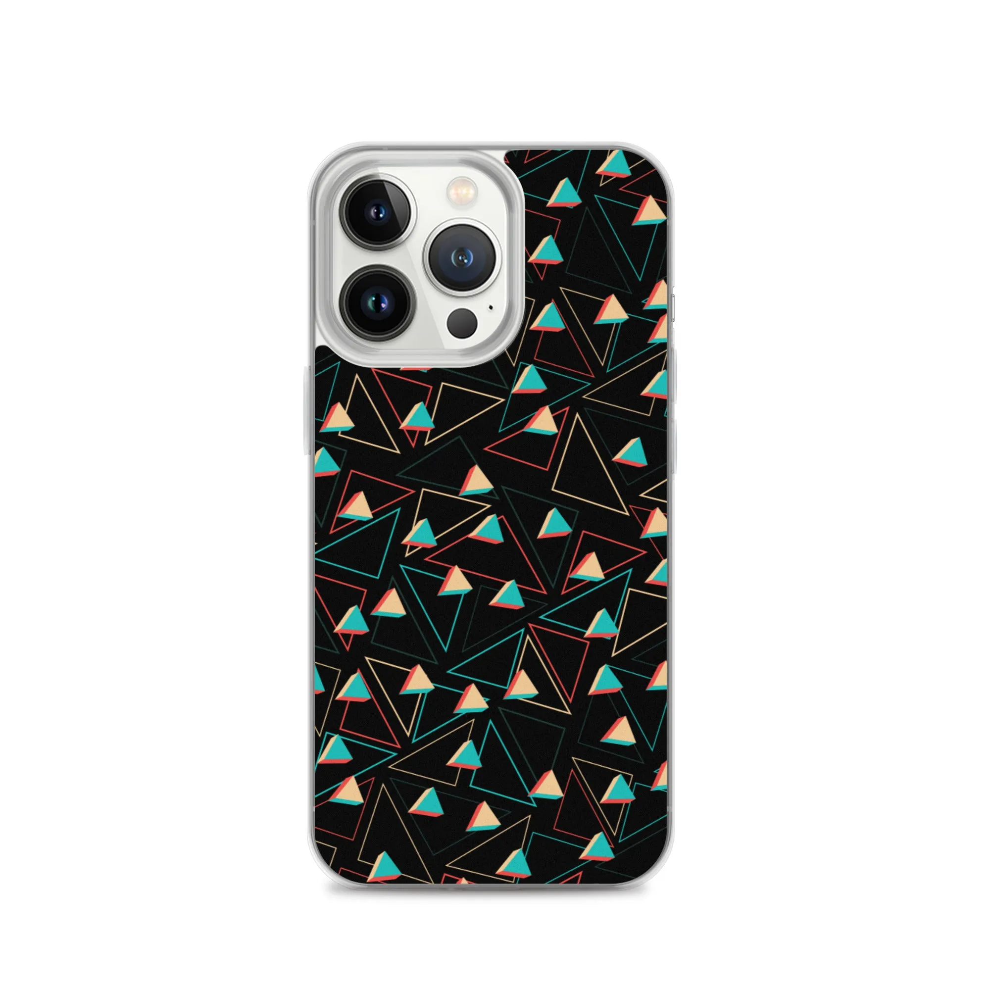 Triangular Candied Black iPhone Case