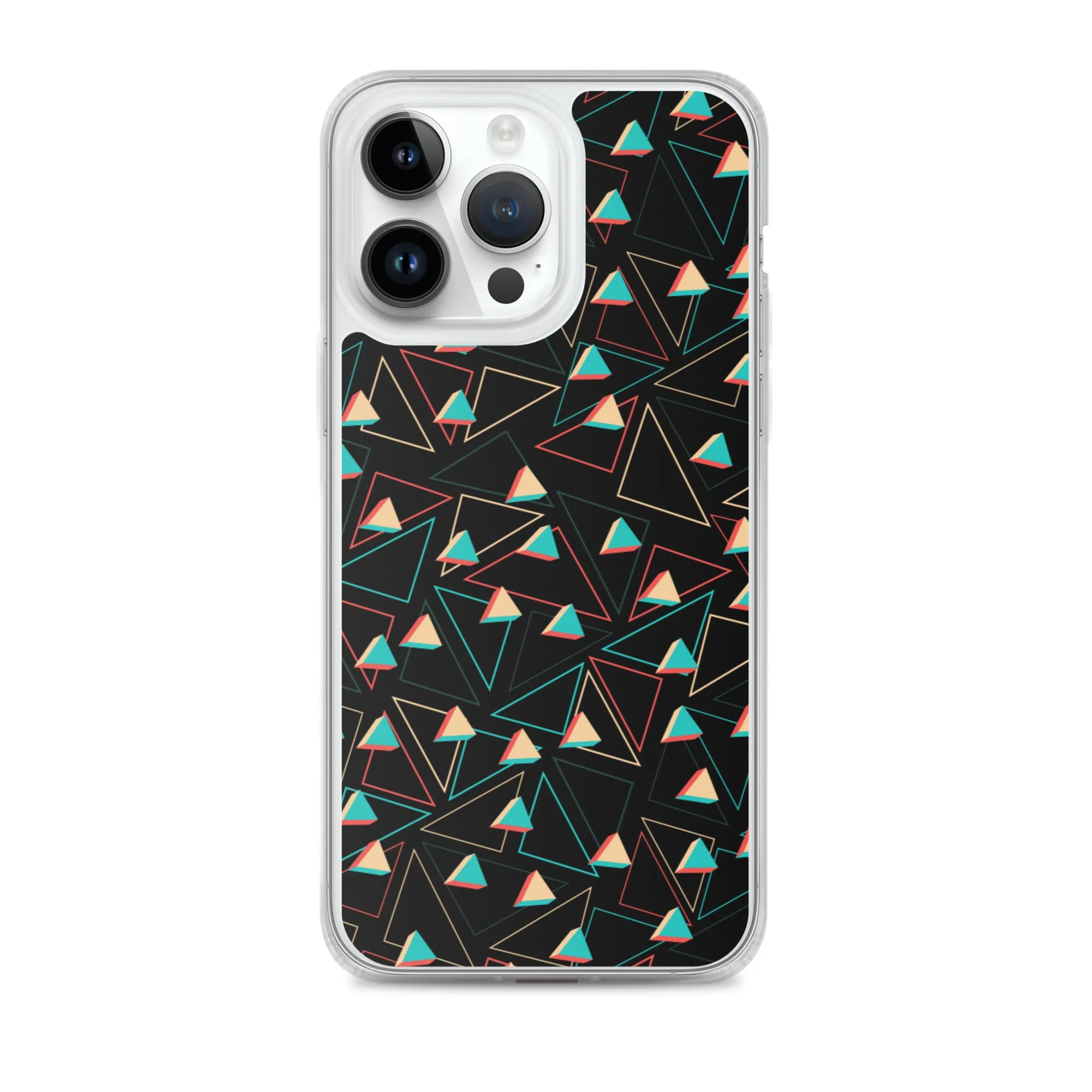 Triangular Candied Black iPhone Case