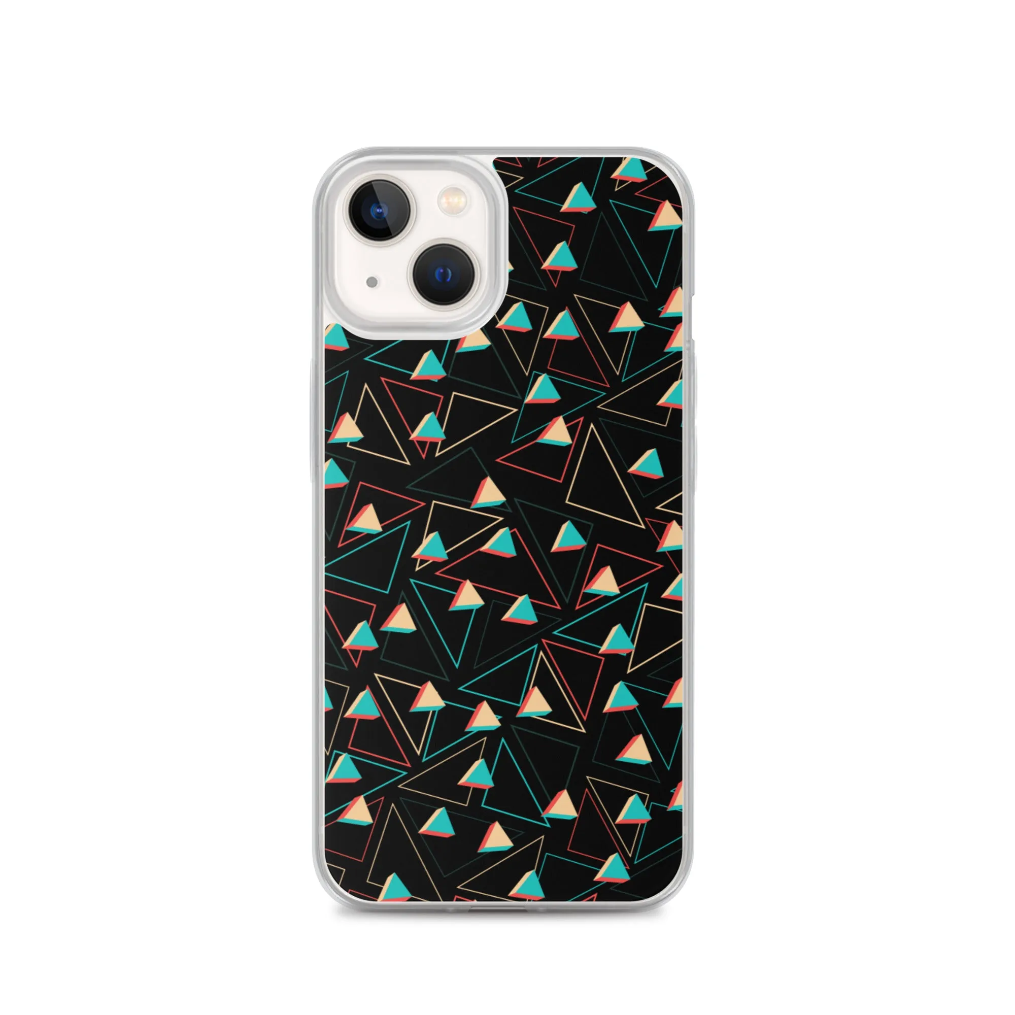 Triangular Candied Black iPhone Case