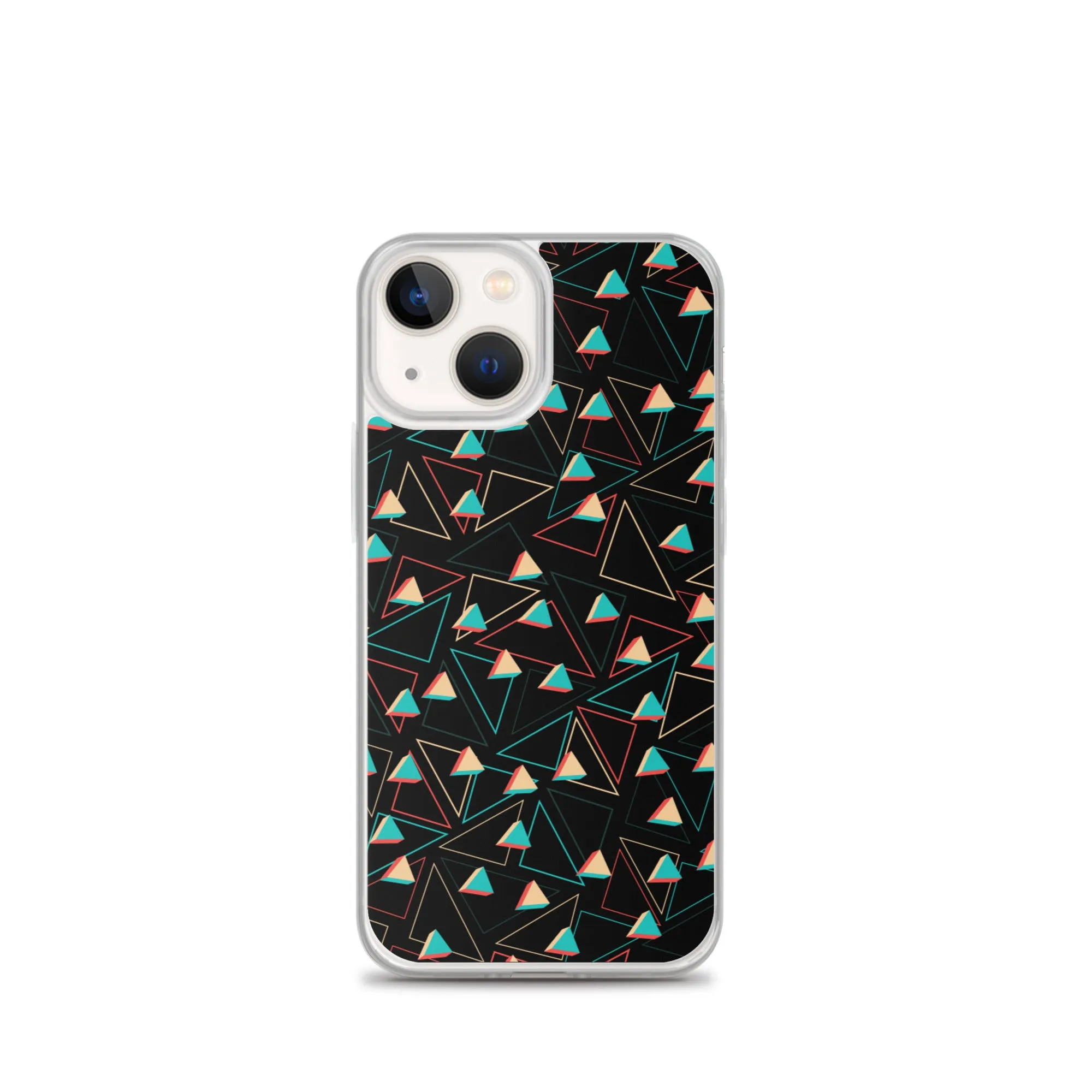 Triangular Candied Black iPhone Case