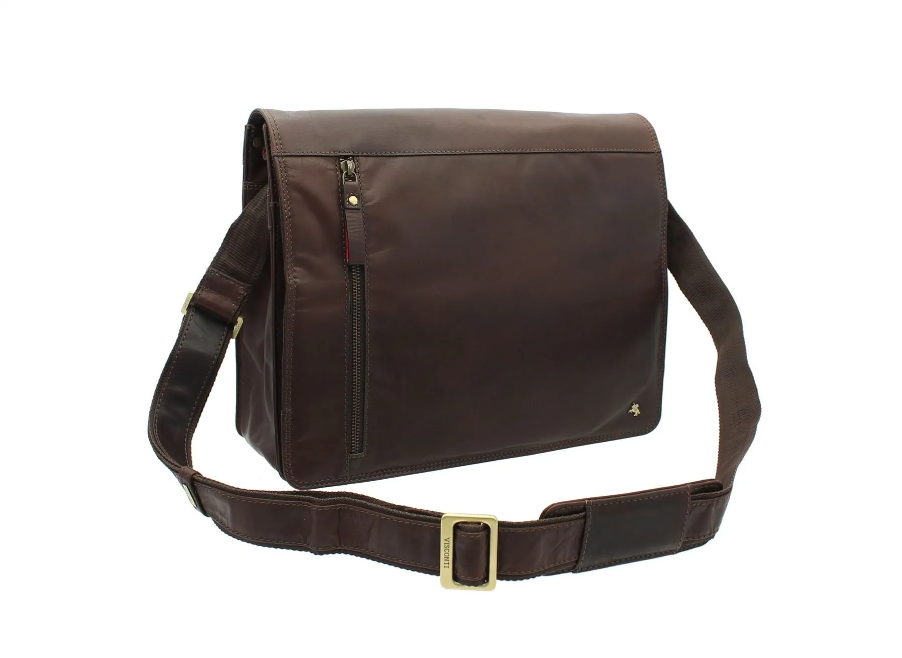 Visconti Merlin Collection CARTER Leather A4 Laptop / Messenger Bag ML23
