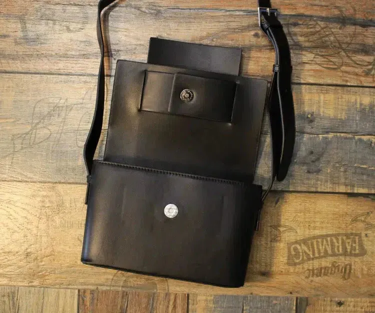 Vvsha  Christmas Gift Black Small Flap Crossbody Bag