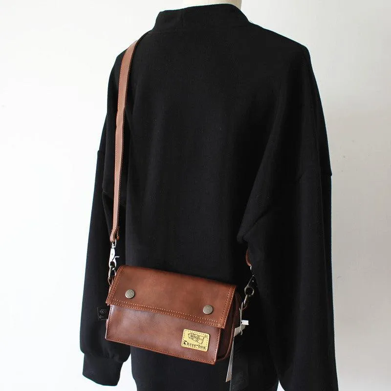 Vvsha  Christmas Gift Faux Leather Flap Crossbody Bag