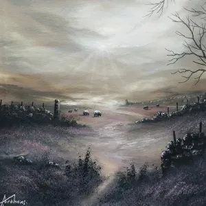 Warming Thoughts Original by Danny Abrahams SOLD