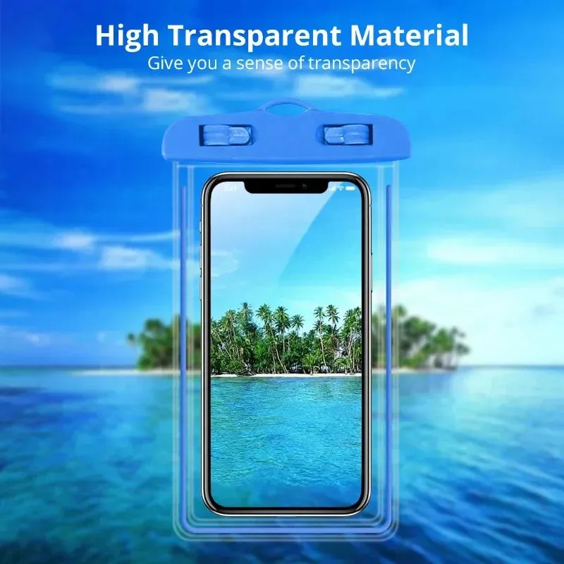 Waterproof Phone Pouch/Case Universal Clear Dry Beach/Pool Bag for Phone