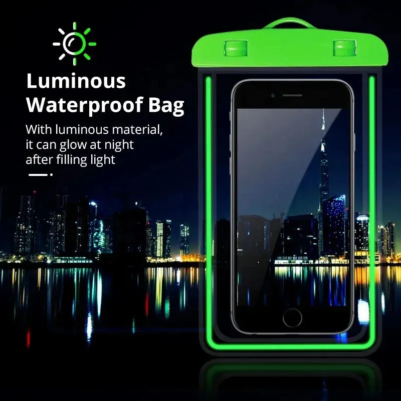 Waterproof Phone Pouch/Case Universal Clear Dry Beach/Pool Bag for Phone