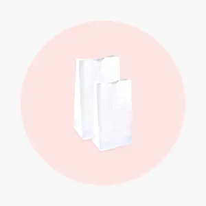 White Paper Bag #8